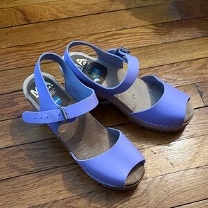 Purple Open-Toe Sandals